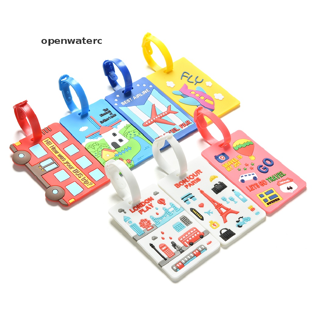 Thẻ Tên Gắn Hành Lý Du Lịch Tiện Dụng