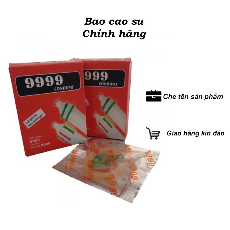 [bcs gai] Bao cao su có gai 2 chiếc