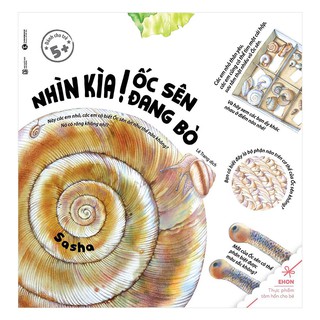 [HÀ NỘI] - Sách - Ehon Nhìn Kìa! Ốc Sên Đang Bò