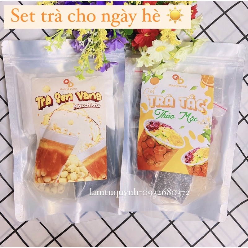 SET TRÀ SỮA TỰ NẤU TẠI NHÀ SIÊU DỄ-SIÊU NGON (thái/phúc long/đường đen/gạo rang đậu biếc/khoai môn/socola/kem dừa nướng)