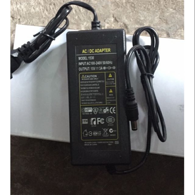 Nguồn Adapter 15v-3A