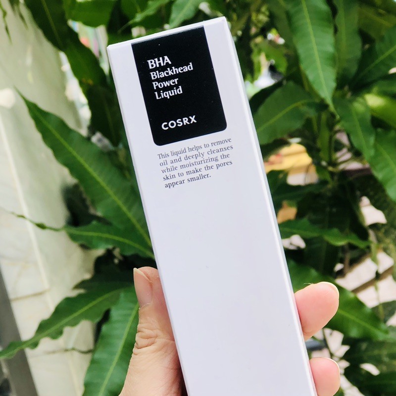 Giảm mụn đầu đen BHA Cosrx Blackhead Power Liquid