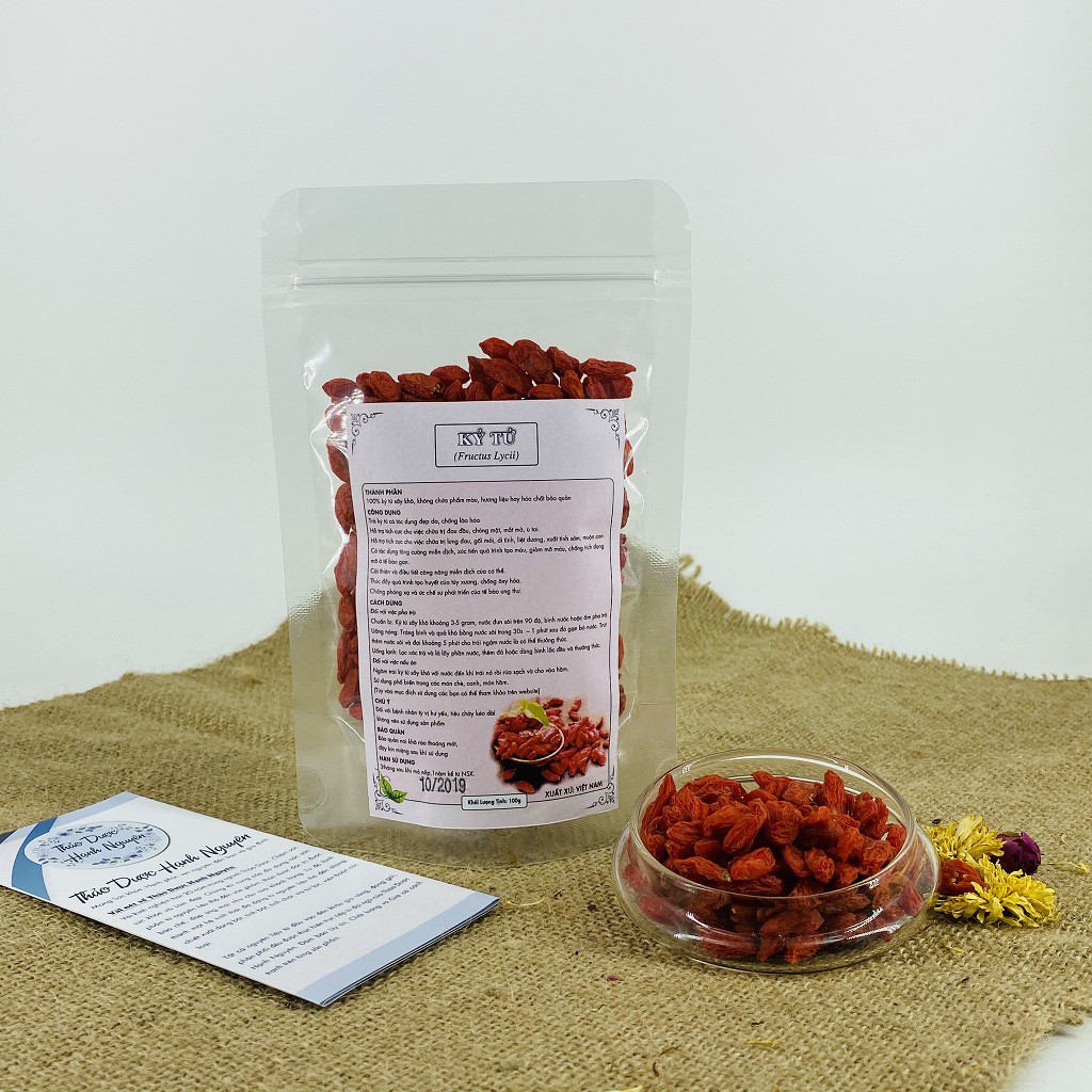 [Video thật] Kỷ Tử Hữu Cơ (Loại Thượng Hạng)_100gr [Organic] | BigBuy360 - bigbuy360.vn