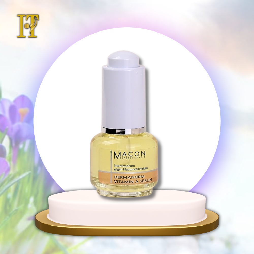 Serum Vitamin A Macon Cho Tình Trạng Da Mụn, Thâm, Tăng Cường Độ Đàn Hồi, Giúp Da Trắng Sáng Và Tươi Trẻ