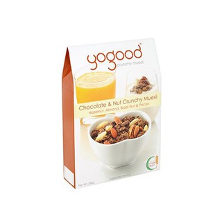 NGŨ CỐC YOGOOD CHOCOLATE & NUT MIX CRUNCHY MUESLI