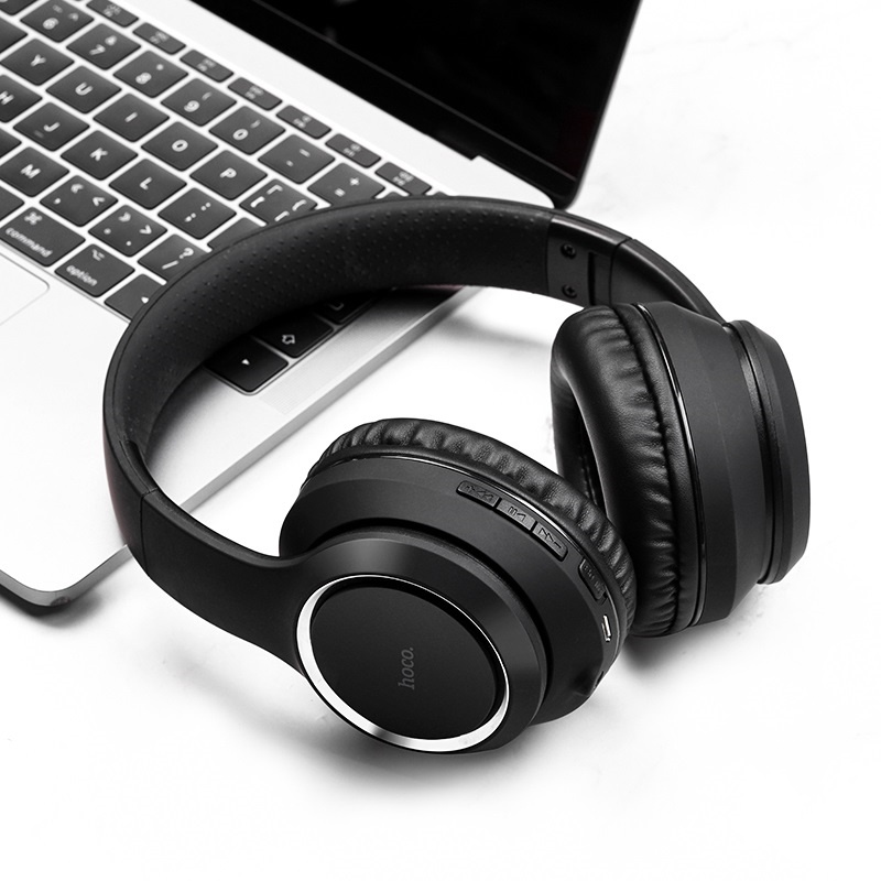 Tai Nghe Chụp Tai Bluetooth Hoco W28 Journey BT V5.0 Thiết Kế Sang Trọng , Bảo Hành 12 Tháng