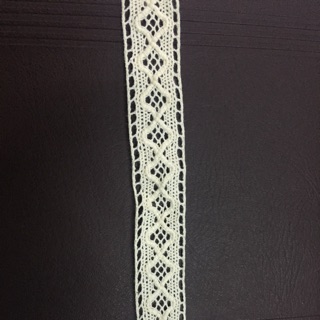 Ren 1,8cm màu kem vintage