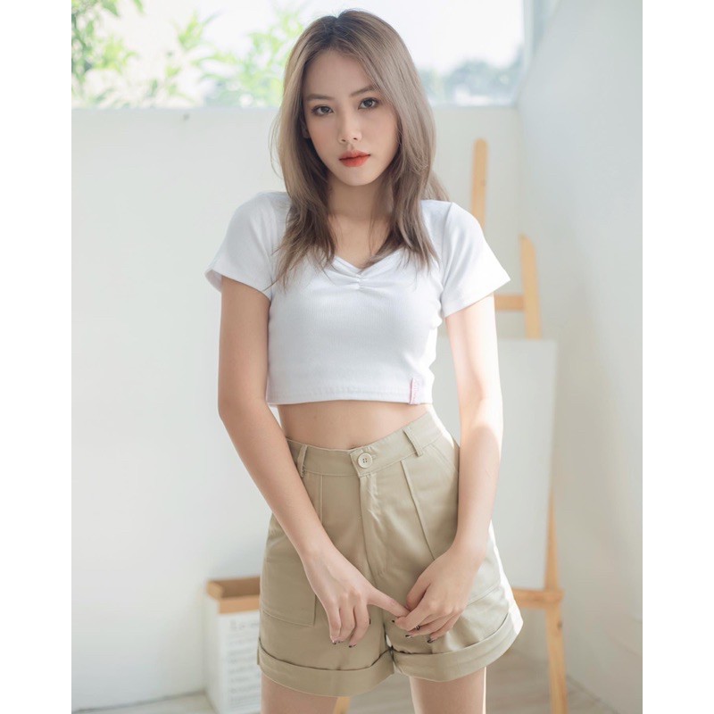 [Mã WASTUP giảm 10% tối đa 30K đơn 99K] Áo croptop Jersey | BigBuy360 - bigbuy360.vn