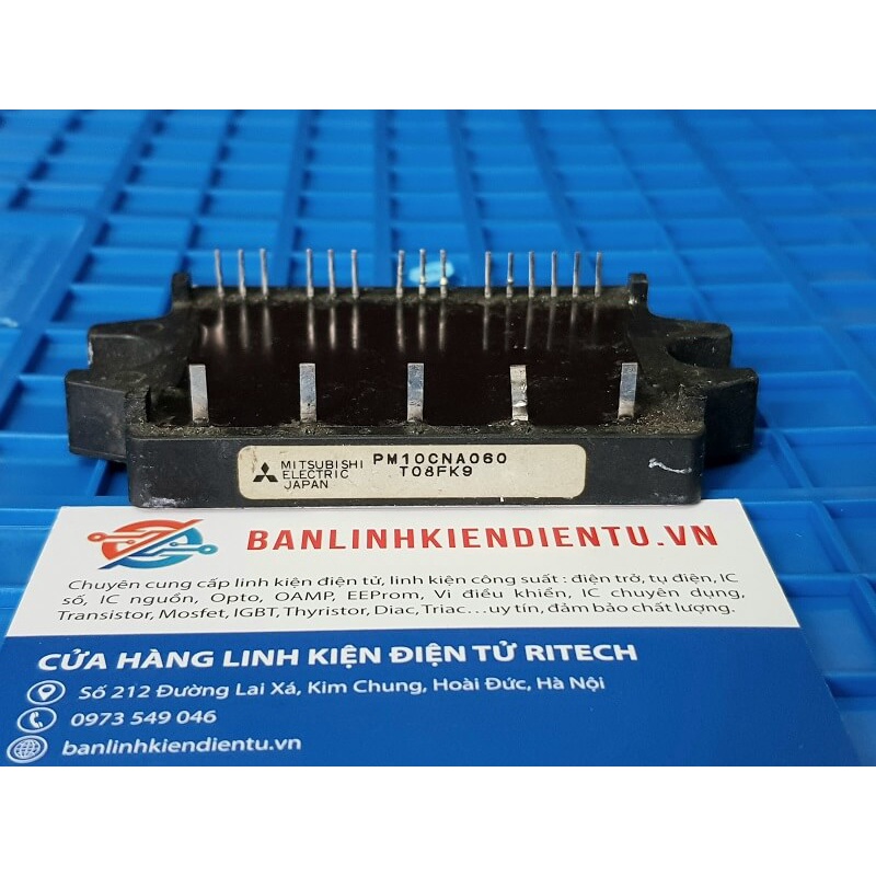 PM10CNA060 IGBT MITSUBISHI 10A 600V ( tháo máy )
