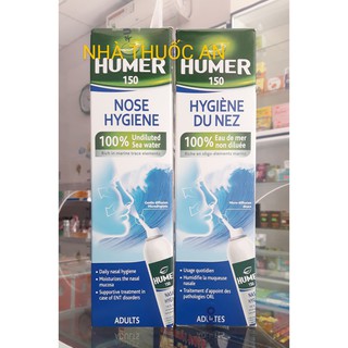 Dung dịch xịt rửa mũi cho người lớn Humer 150 Adults