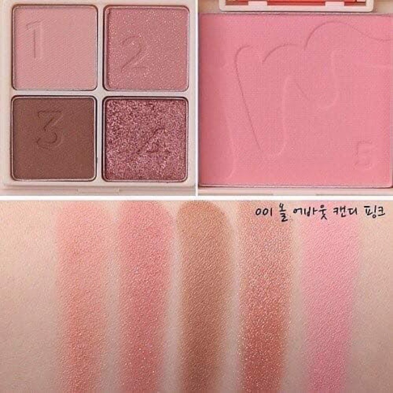 BẢNG PHẤN MẮT KÈM MÁ HỒNG HÃNG PONY | BigBuy360 - bigbuy360.vn