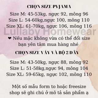 Pijama lụa cao cấp quảng châu lụa mịn mát - Lullaby Homewear