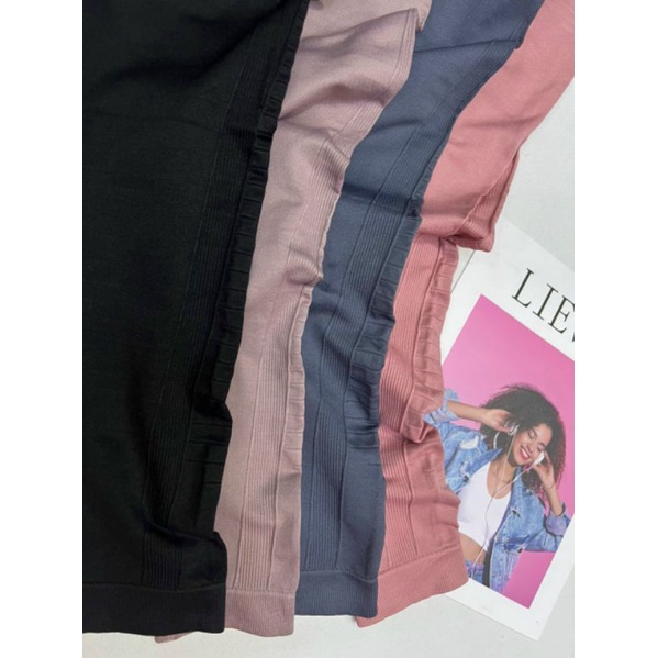 quần tập gym yoga nữ dệt kim cao cấp