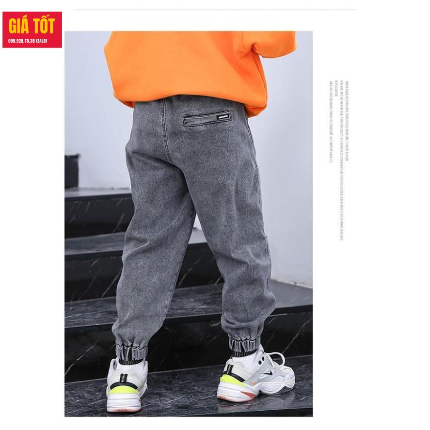Quần jean cho bé trai 5 tuổi   ☑️ Thời trang bé trai 6 tuổi size đại 30kg 35kg 4