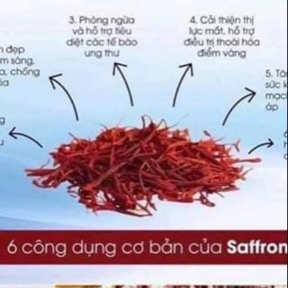 Saffron (nhụy hoa nghệ tây)