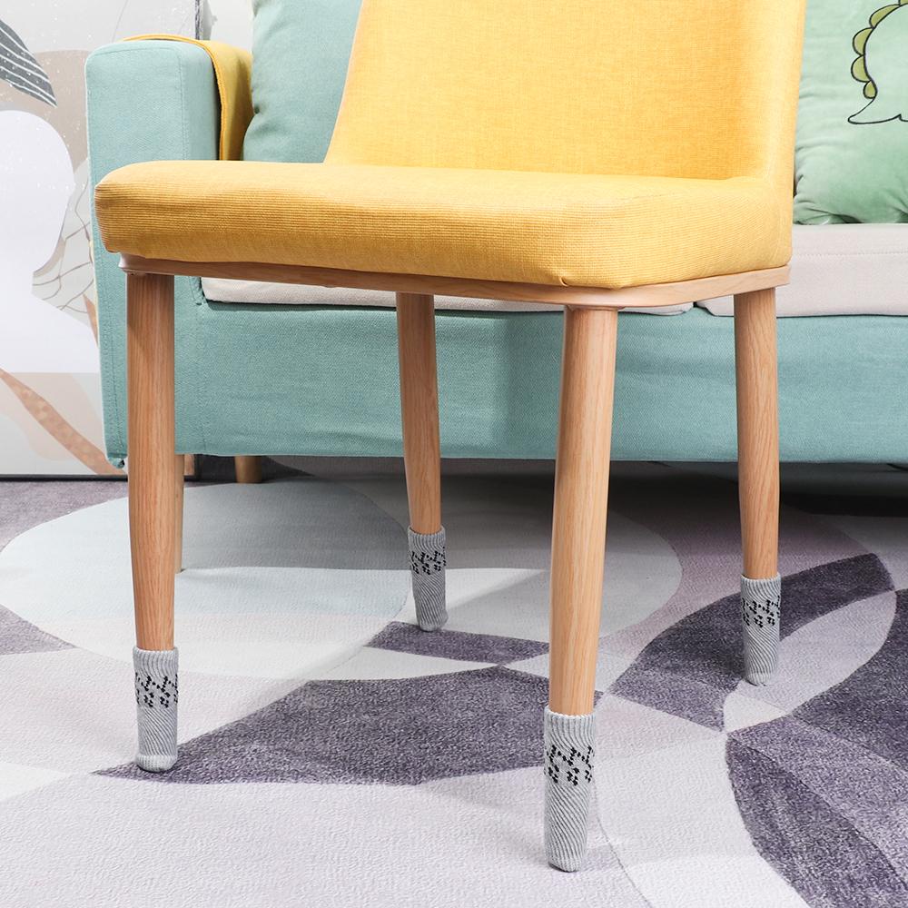 Bộ 4 Miếng Đệm Bảo Vệ Chân Ghế Chống Mòn Giảm Tiếng Ồn Tiện Dụng