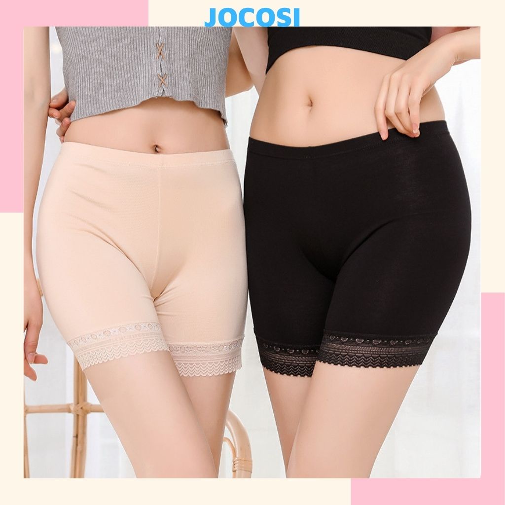 Quần mặc trong váy thun viền ren co dãn tốt JOCOSI V762