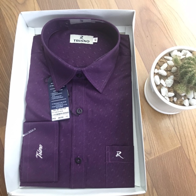 [ Xả Lỗ ] sơ mi  dài tay vải tre : Mát - chống nhăn