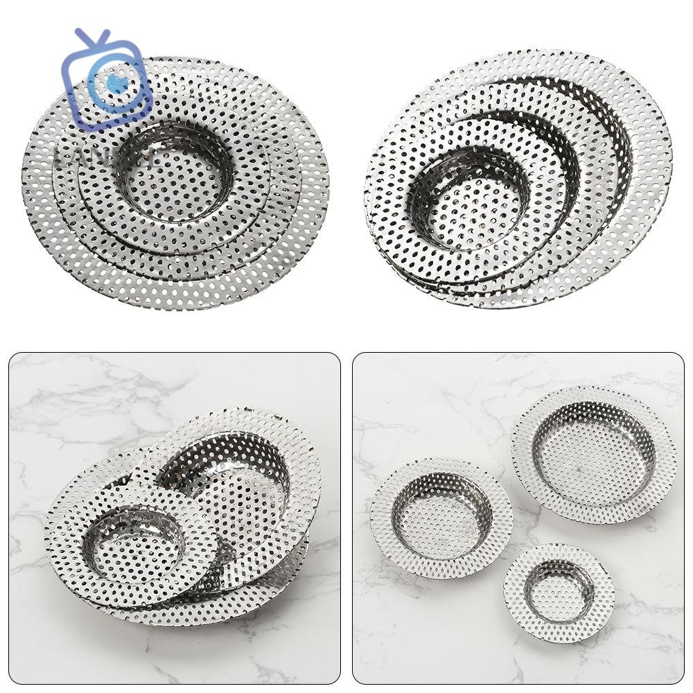 Nắp Lọc Rác Bồn Rửa Chén/Phòng Tắm Bằng Thép Không Gỉ Tiện Lợi