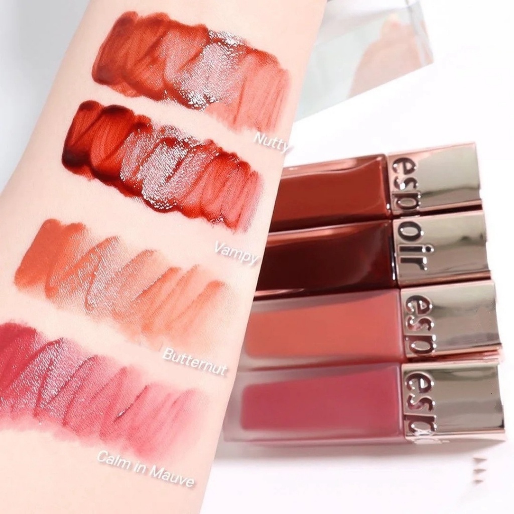 Son tint bóng làm mềm môi căng mọng Espoir Couture Lip Tint Shine Velvet