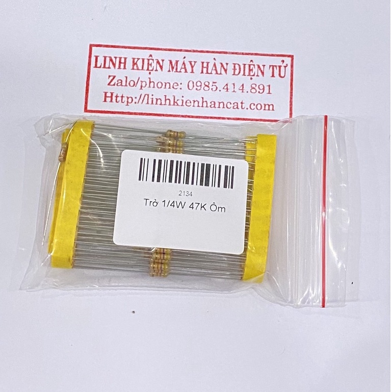 100 Trở 1/4W 47K Ôm