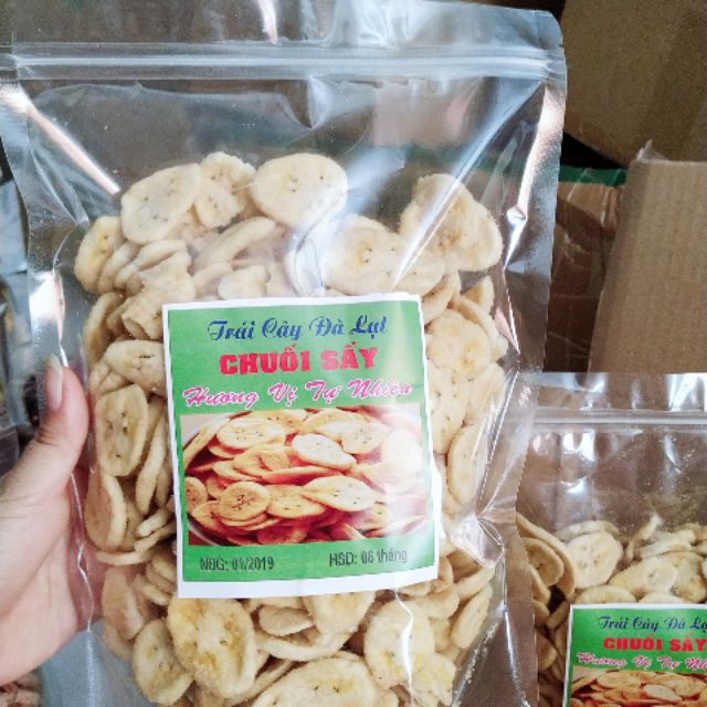 Chuối sứ sấy giòn