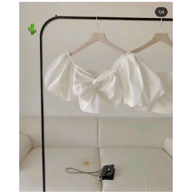 Áo kiểu trễ vai