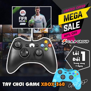 Tay cầm chơi game PC Xbox 360 FO4 FF TV Fifa4 Pes có dây cổng usb giá rẻ