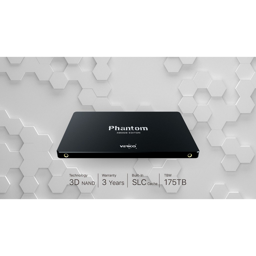 Ổ cứng SSD Verico Phantom 120GB SATA III 6Gb/s chuẩn Đài Loan