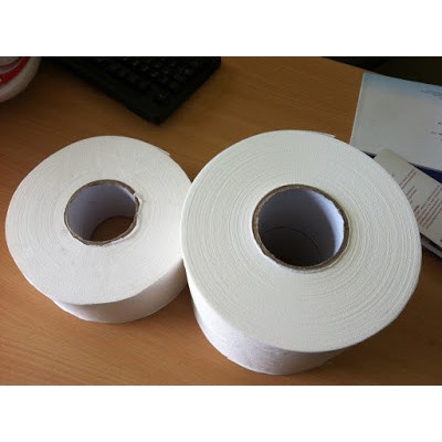 Giấy vệ sinh Công nghiệp, cuộn lớn Hàng Chuẩn 1 bành=10 cuộn=10kg