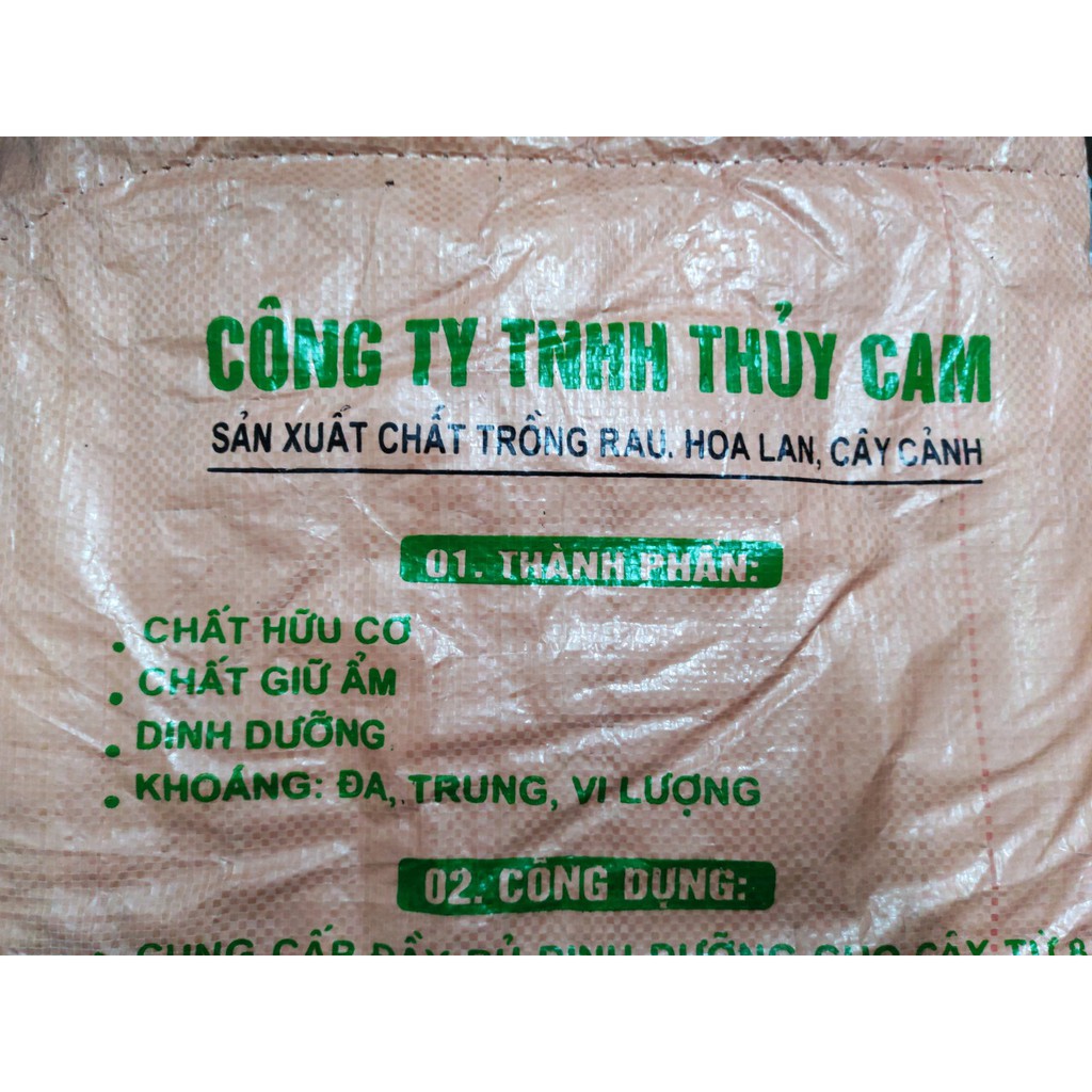  1kg Đất sạch Chibas Thủy Cam chuyên trồng rau, hoa, cây cảnh