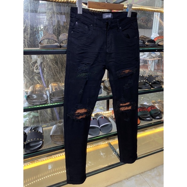 Quần amiri vá da supper ✅