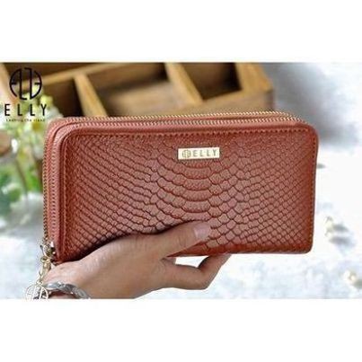 Ví nữ cầm tay cao cấp da thật ELLY – EV54