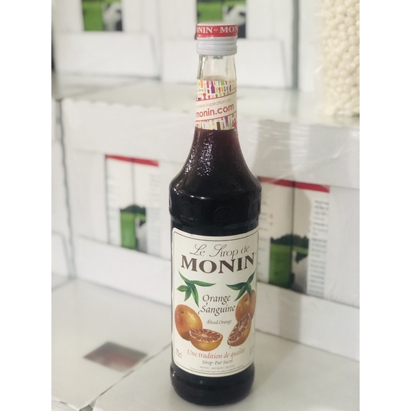 siro Monin cam đỏ 700ml