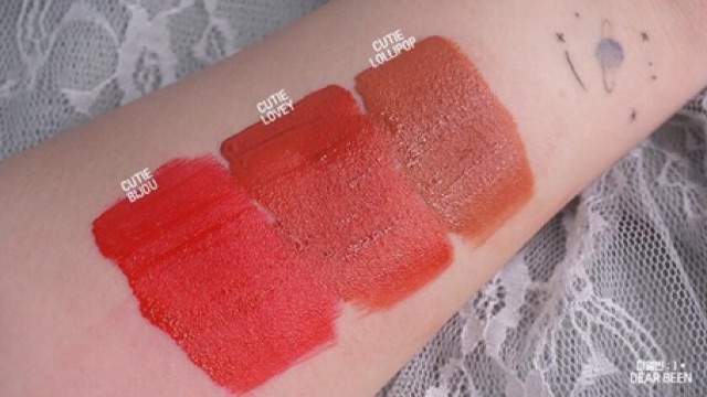 SON KEM LÌ THE SKIN FACE LIP CUTIE MATTE