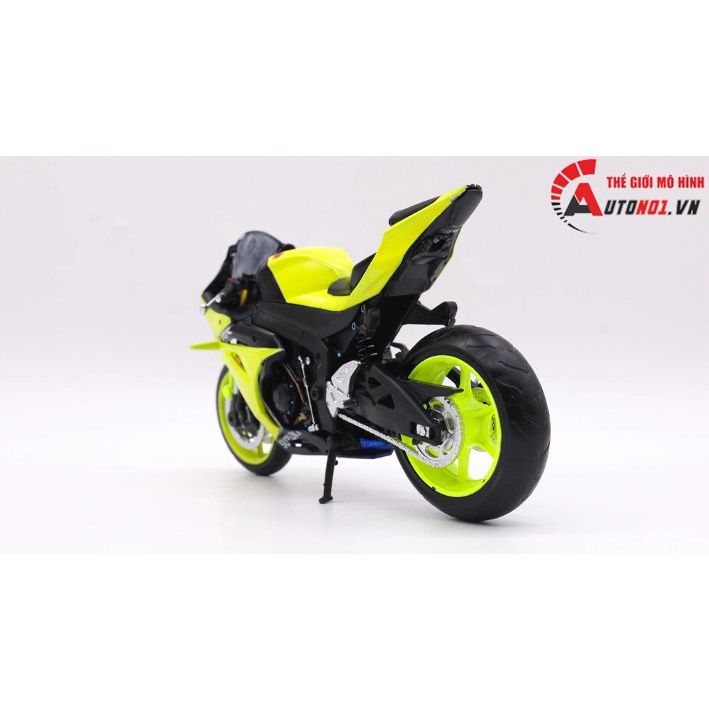 MÔ HÌNH XE ĐỘ SUZUKI GSX-R1000 BLACK GREEN 1:12 AUTONO1 D191