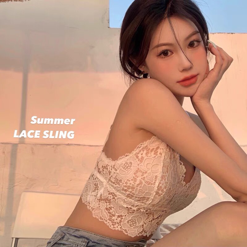 Áo bra ren hoa có đệm ngực Quảng Châu - BRA04 mã 250