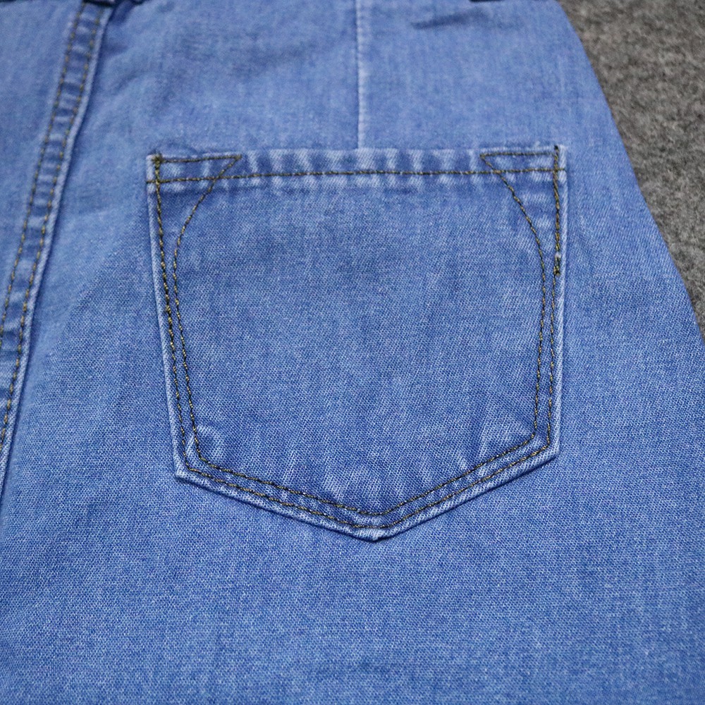FS50K_Chân Váy Jeans Chữ A OHS4024-25