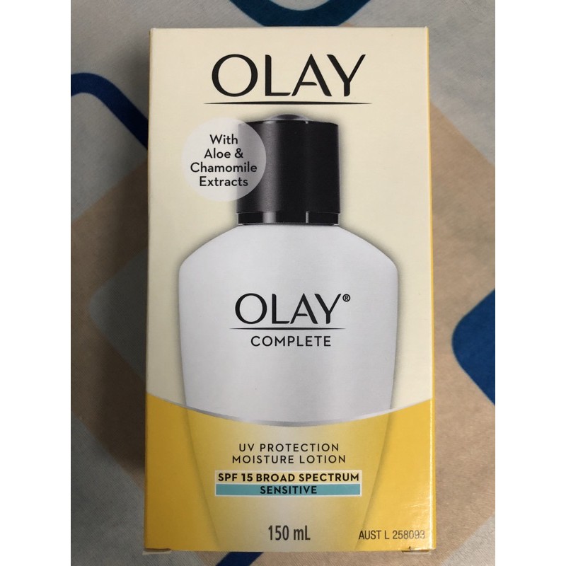 #Kem chống nắng Olay Complete SPF 15+ Sensitive Skin Lotion 150ml