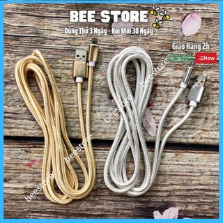 Cáp sạc 2m bọc dù cho iPhone/ micro Usb / Type C