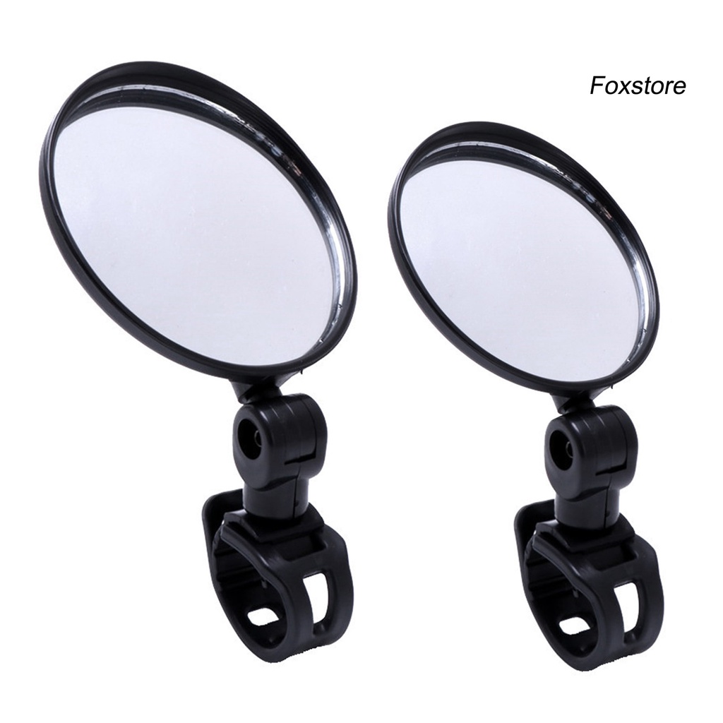 Gương Chiếu Hậu Phản Quang Xoay 360 Độ Gắn Tay Lái Xe Đạp Mtb