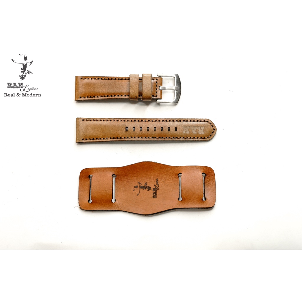 Dây Đồng Hồ Orient Da Bò Thật - RAM Leather - P3 Bền Đẹp