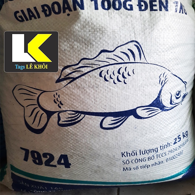 1KG Cám Cá chép Cargill 7924 | Mồi câu cá chép | Thức ăn cá chép