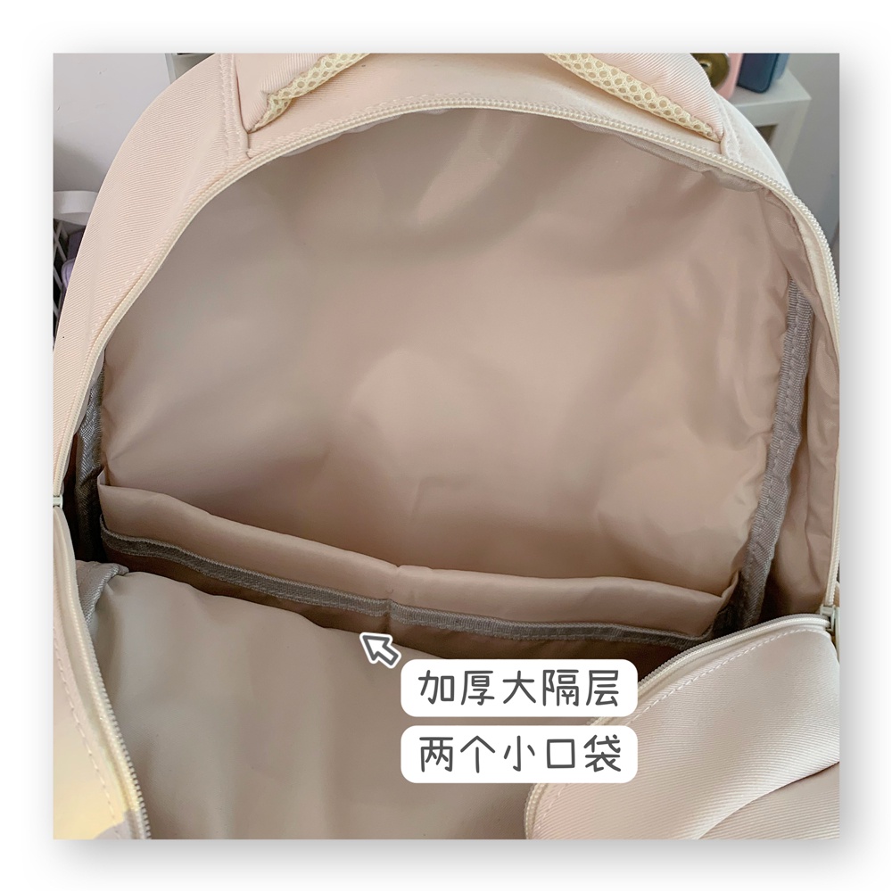 Cặp sách nữ đi học, balo học sinh cấp 2, cấp 3 dễ thương ulzzang hàn quốc B405
