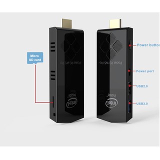 PC Stick mini windows 10 64bit và Android, Ram 2GB, EMMC 32G, Z3735F