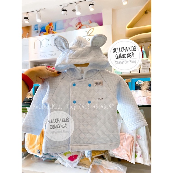[NOUS] Áo khoác gấu nous thu đông cho bé