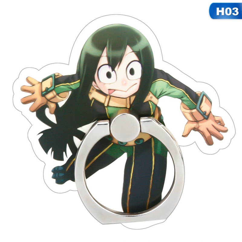 Nhẫn Đỡ Điện Thoại Xoay 360 Độ Hình Anime My Hero Academia