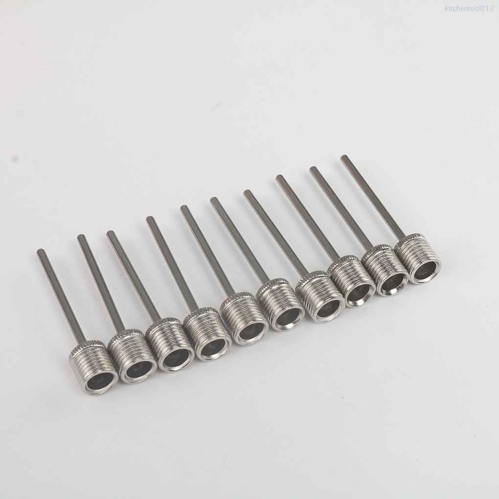 Bộ 10 Kim Bơm Bóng Đá / Bóng Rổ / Bóng Đá Tiện Dụng Cho Nhà Bếptool01
