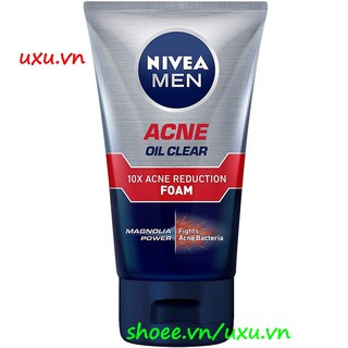 Sữa Rửa Mặt Nam 100G Nivea Ngăn Mụn Tối Ưu, Với uxu.vn Tất Cả Là Chính Hãng.
