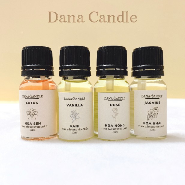 Tinh dầu thơm phòng, Tinh dầu thiên nhiên nguyên chất - Dana Candle - 10ml